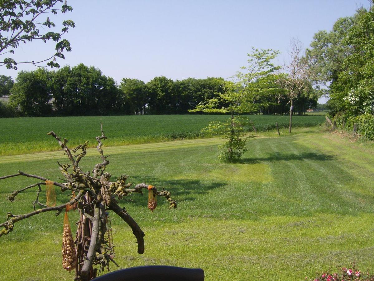 Staying In A Thatched Barn With Box Bed Beautiful View Region Achterhoek Geesteren  Buitenkant foto
