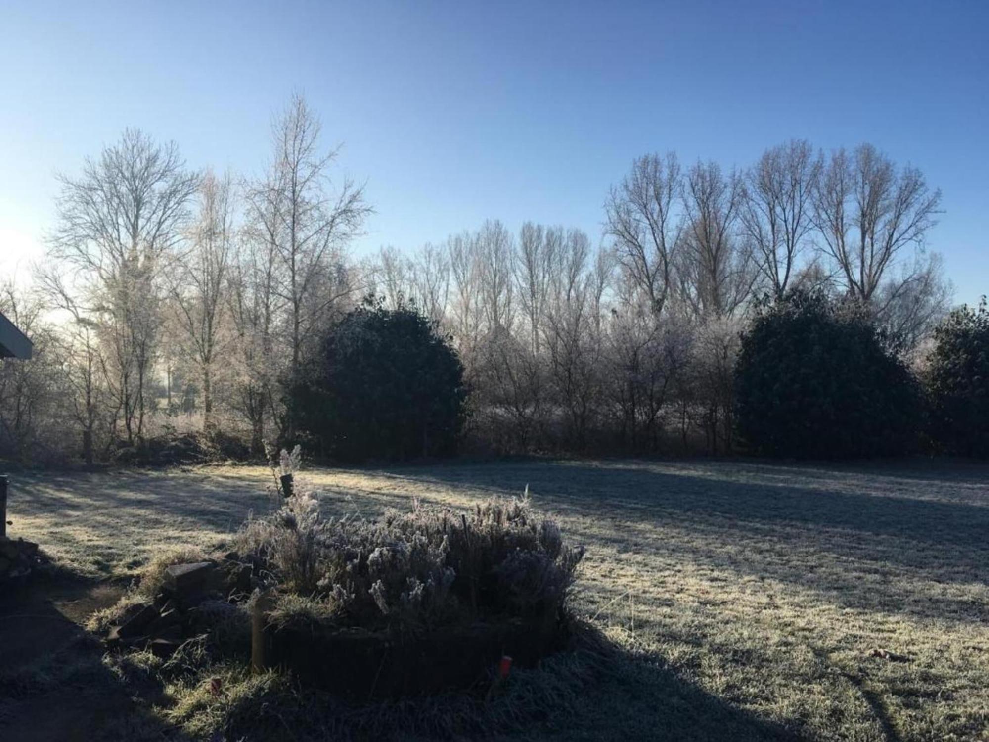 Staying In A Thatched Barn With Box Bed Beautiful View Region Achterhoek Geesteren  Buitenkant foto